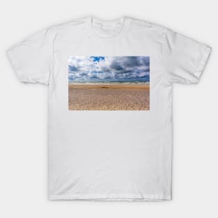 Empty Baltic sea and beach T-Shirt